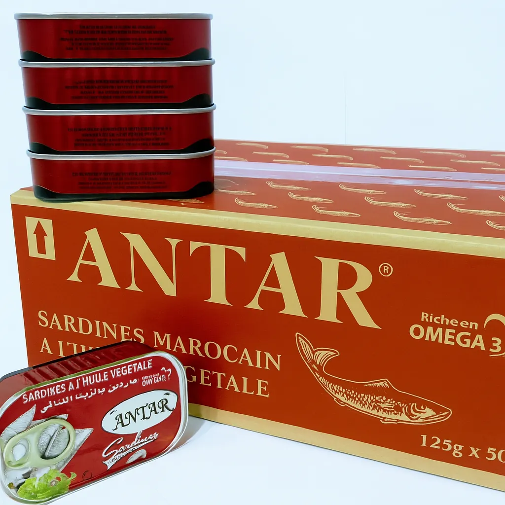 Antar Sardinhas Marroquinas em Óleo Vegetal