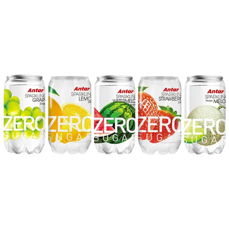 ANTAR SPARKLING PET CAN 350ML – ZERO SUGAR