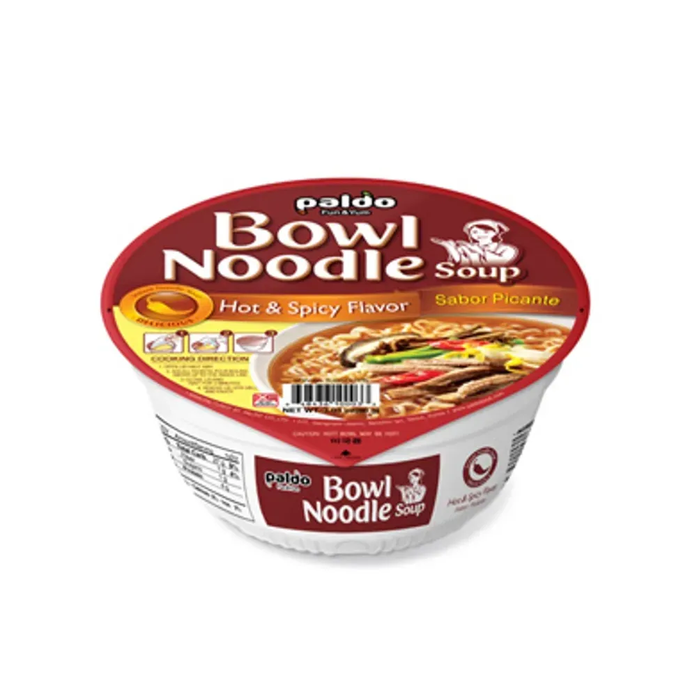 PALDO BOWL NOODLE HOT & SPICY FLAVOR