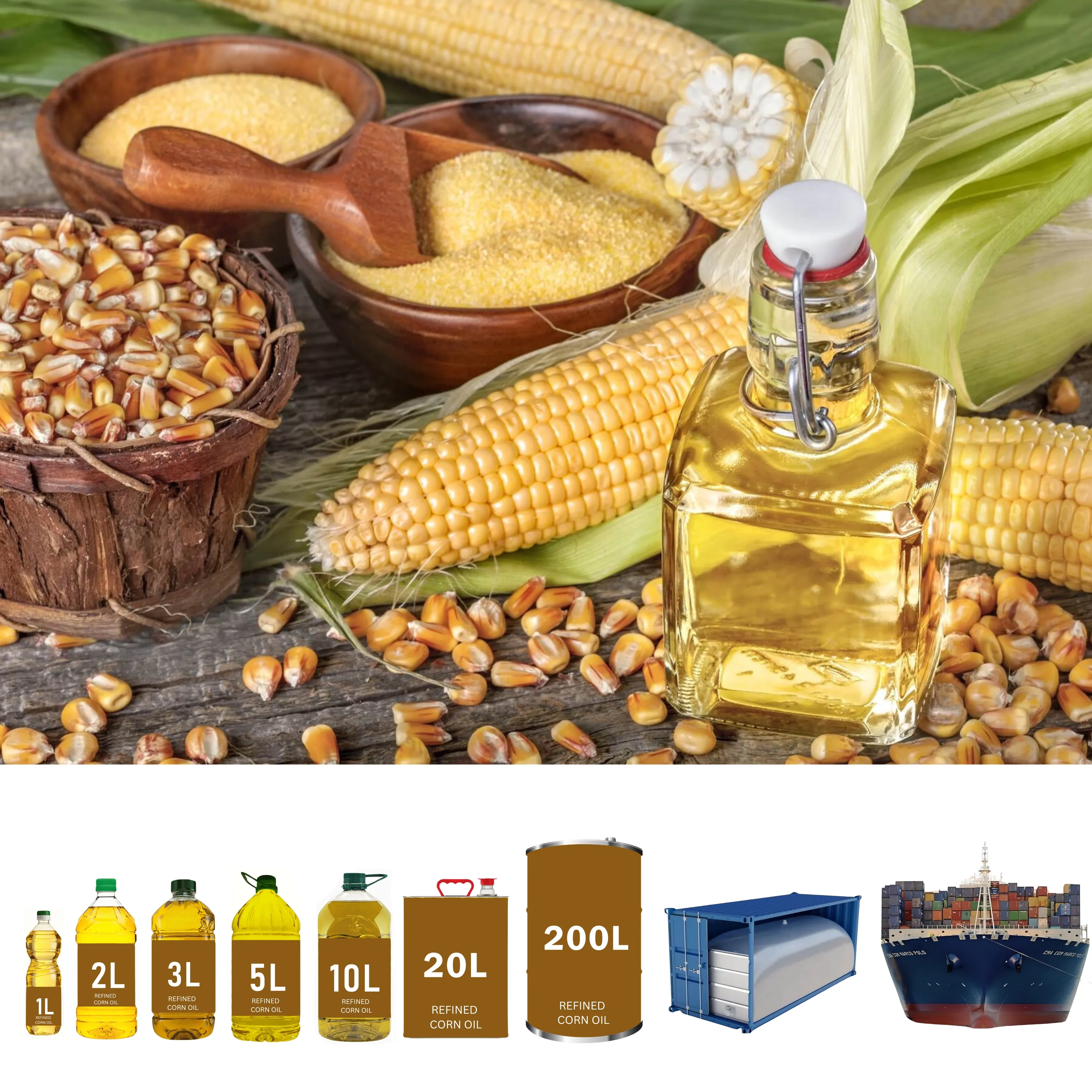 Refined Corn Oil