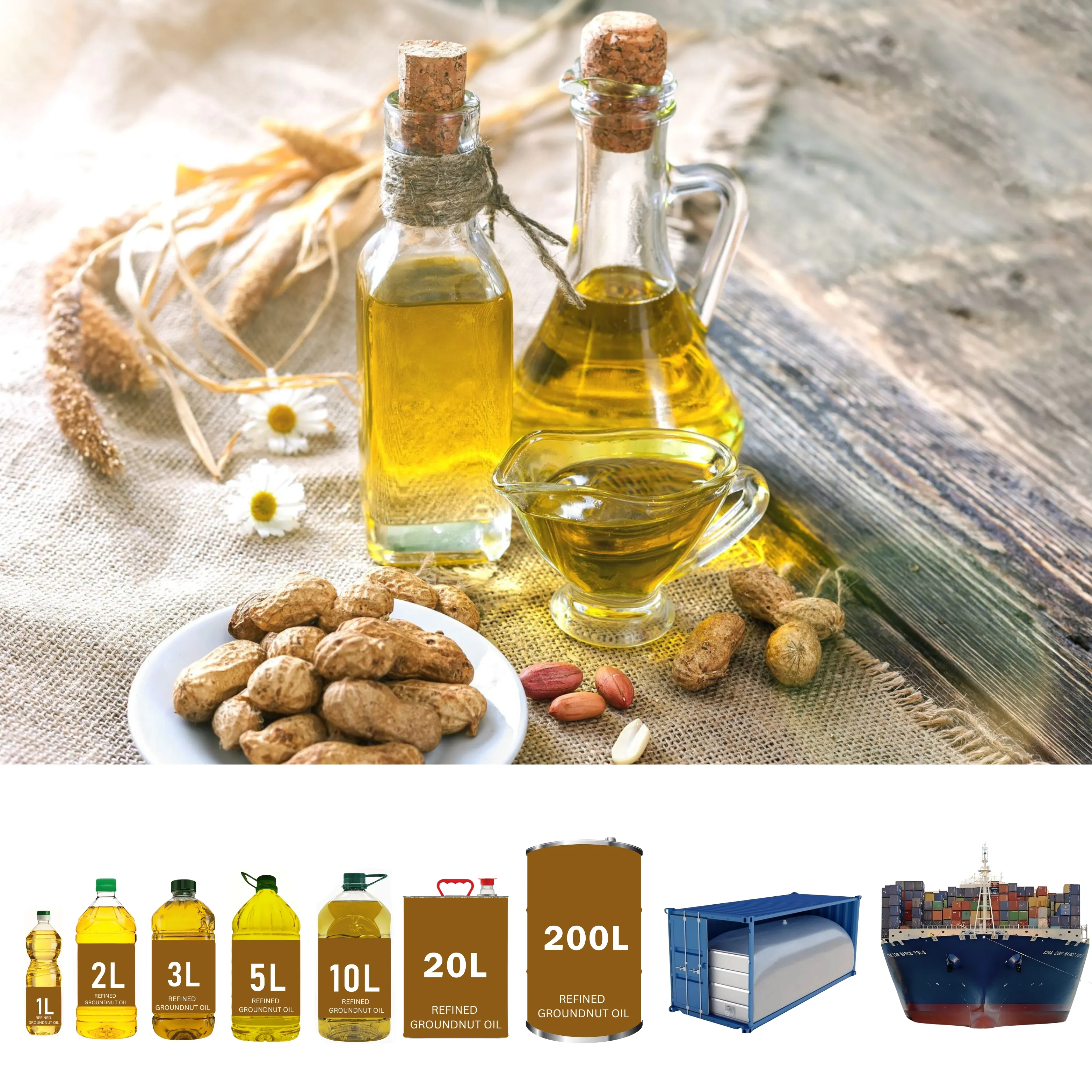 Refined Groundnut Oil