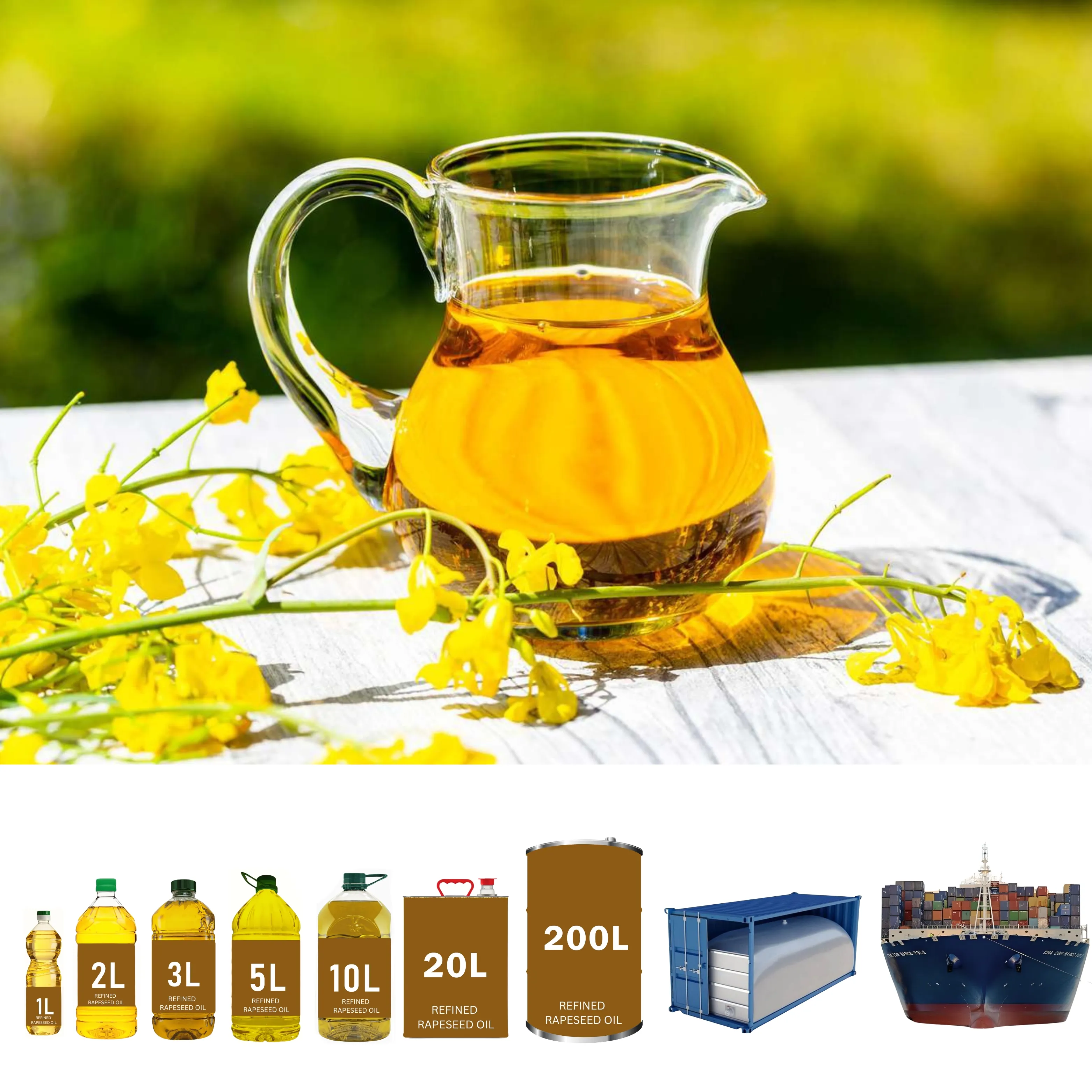 Refined Rapeseed Oil