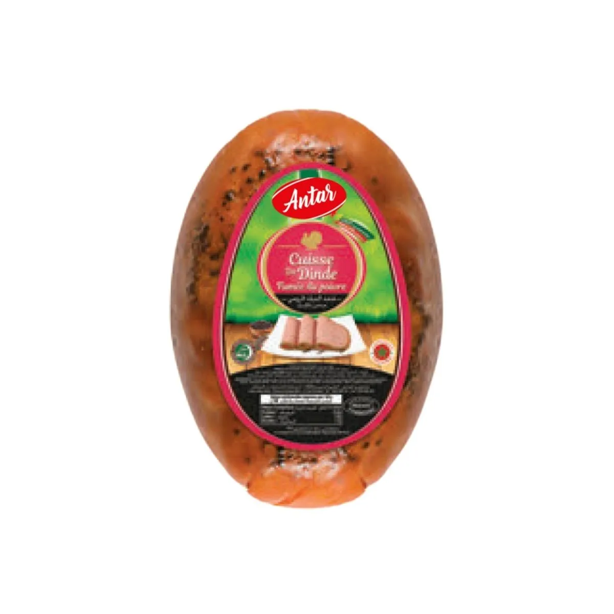 Smoked Turkey Drumstick with Pepper